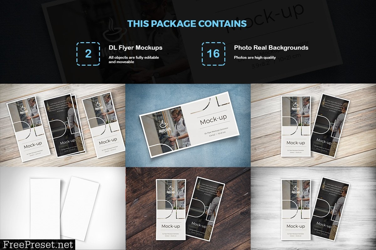 4in1 Mockup Scene Generators Bundle 3152147