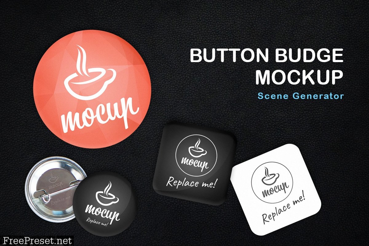 4in1 Mockup Scene Generators Bundle 3152147