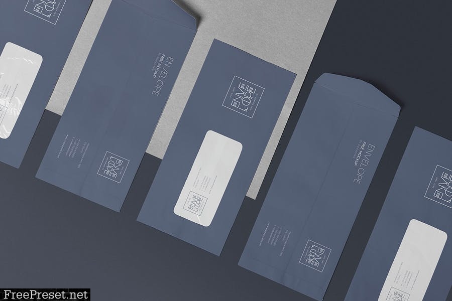 5 Envelope & Letter Mockups FPN7MR