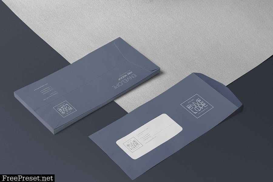 5 Envelope & Letter Mockups FPN7MR