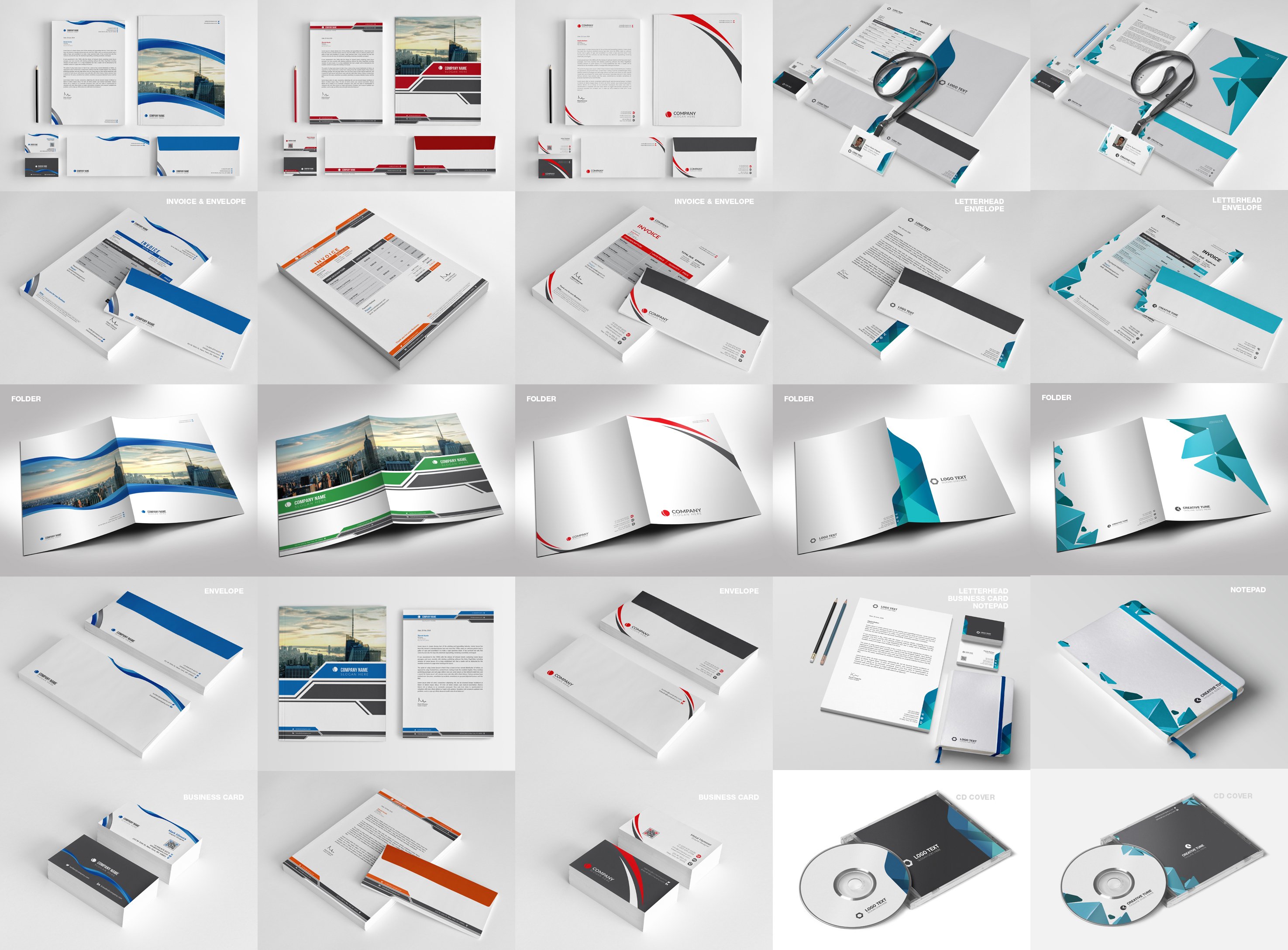 50 Corporate Identities Bundle 4432899