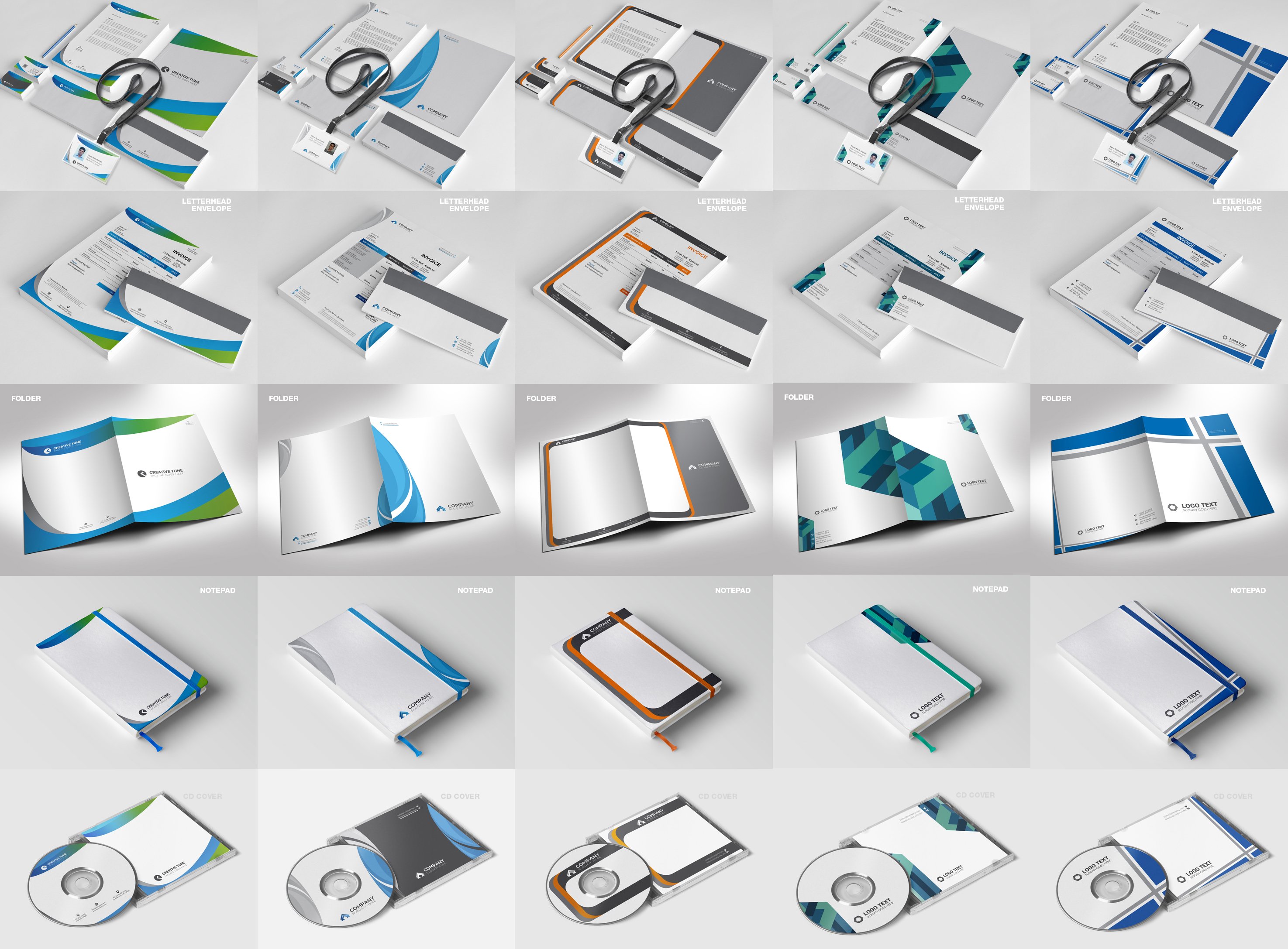 50 Corporate Identities Bundle 4432899