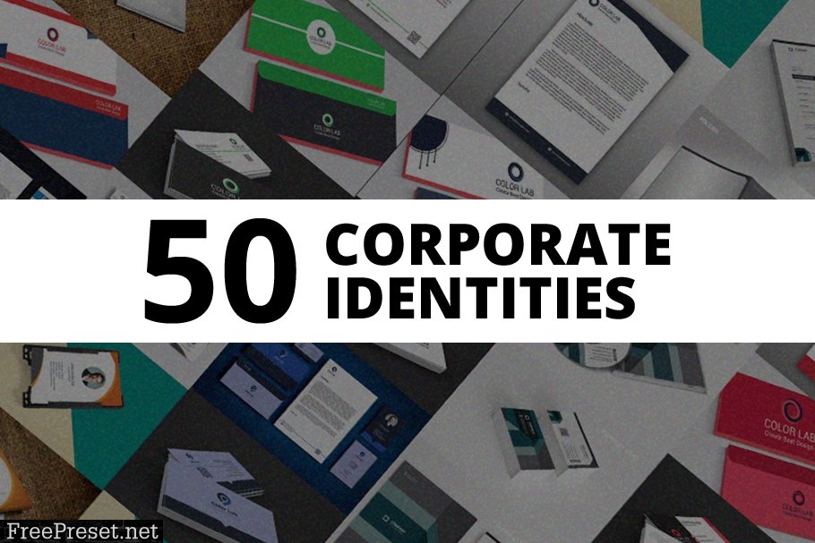 50 Corporate Identities Bundle 4432899