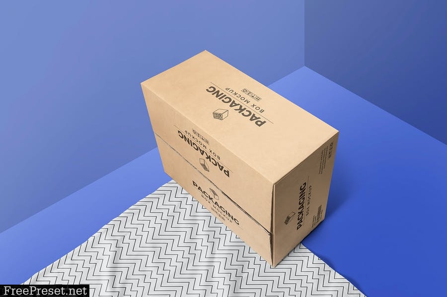 6 Packaging Box Mockups