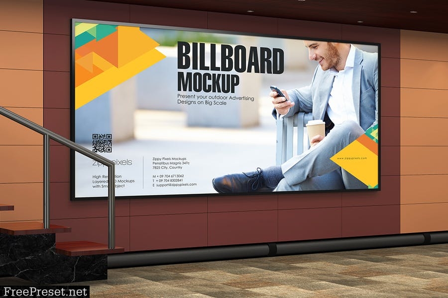 7 Billboard Mockups  TT3UYZ