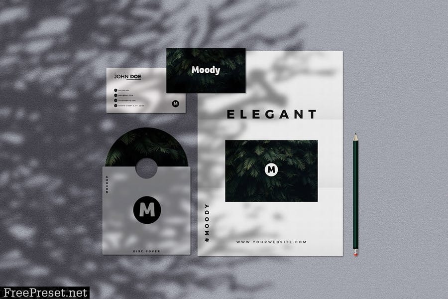 8 Identity Stationery Mockups