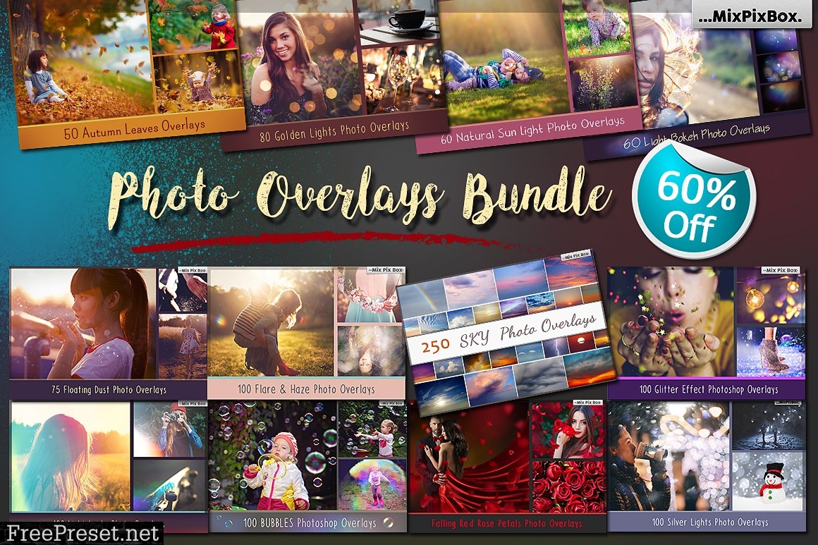 900+ Photo Overlays Bundle 767541