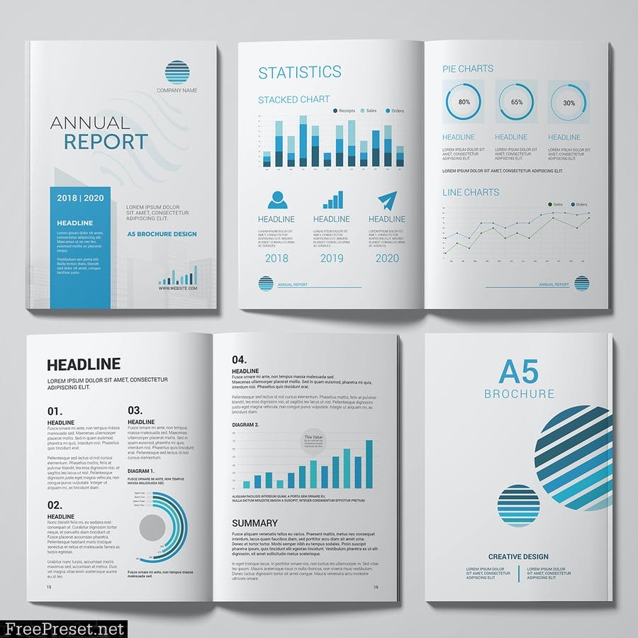 A5 Magazine Mockup