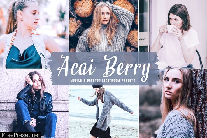 Acai Berry Mobile & Desktop Lightroom Presets