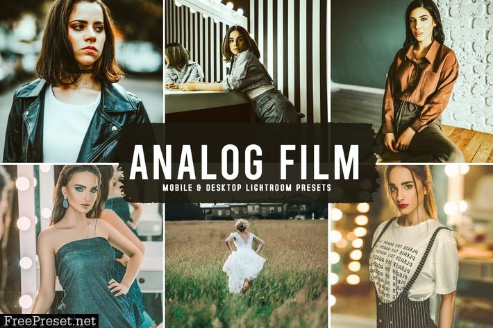 Analog Film Mobile & Desktop Lightroom Presets