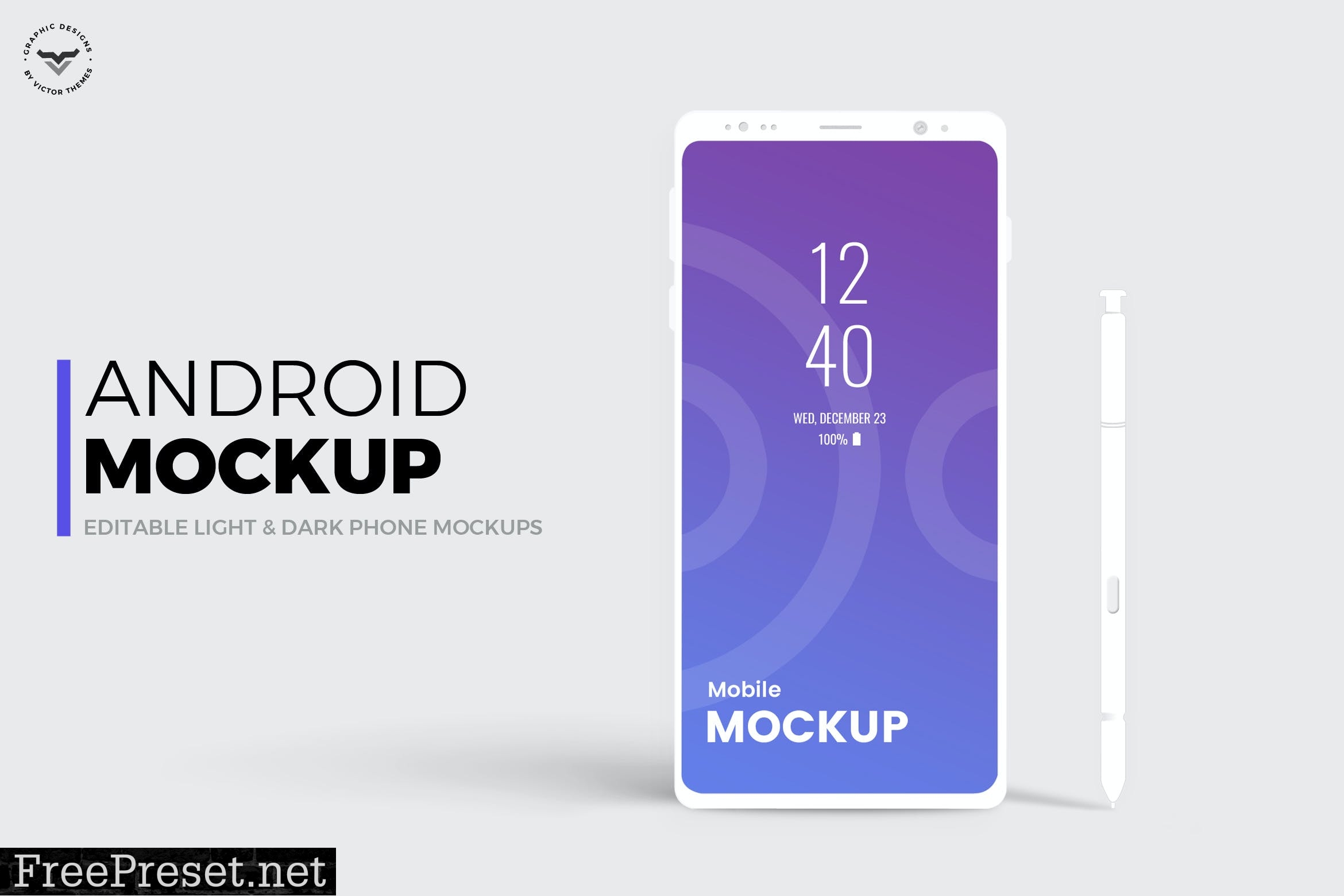 Android Mobile Mockups DUMUVB