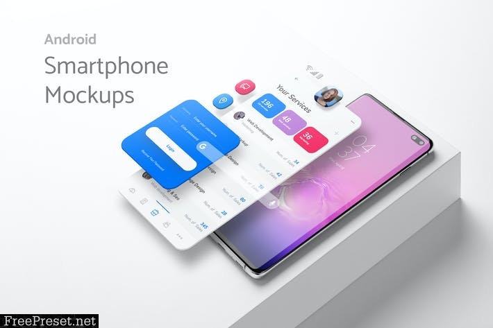 Android Smartphone Mockup