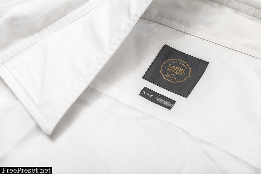 Apparel Inner Label Mockups HX46LY