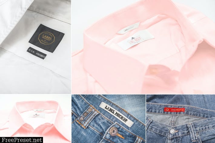 Apparel Inner Label Mockups HX46LY