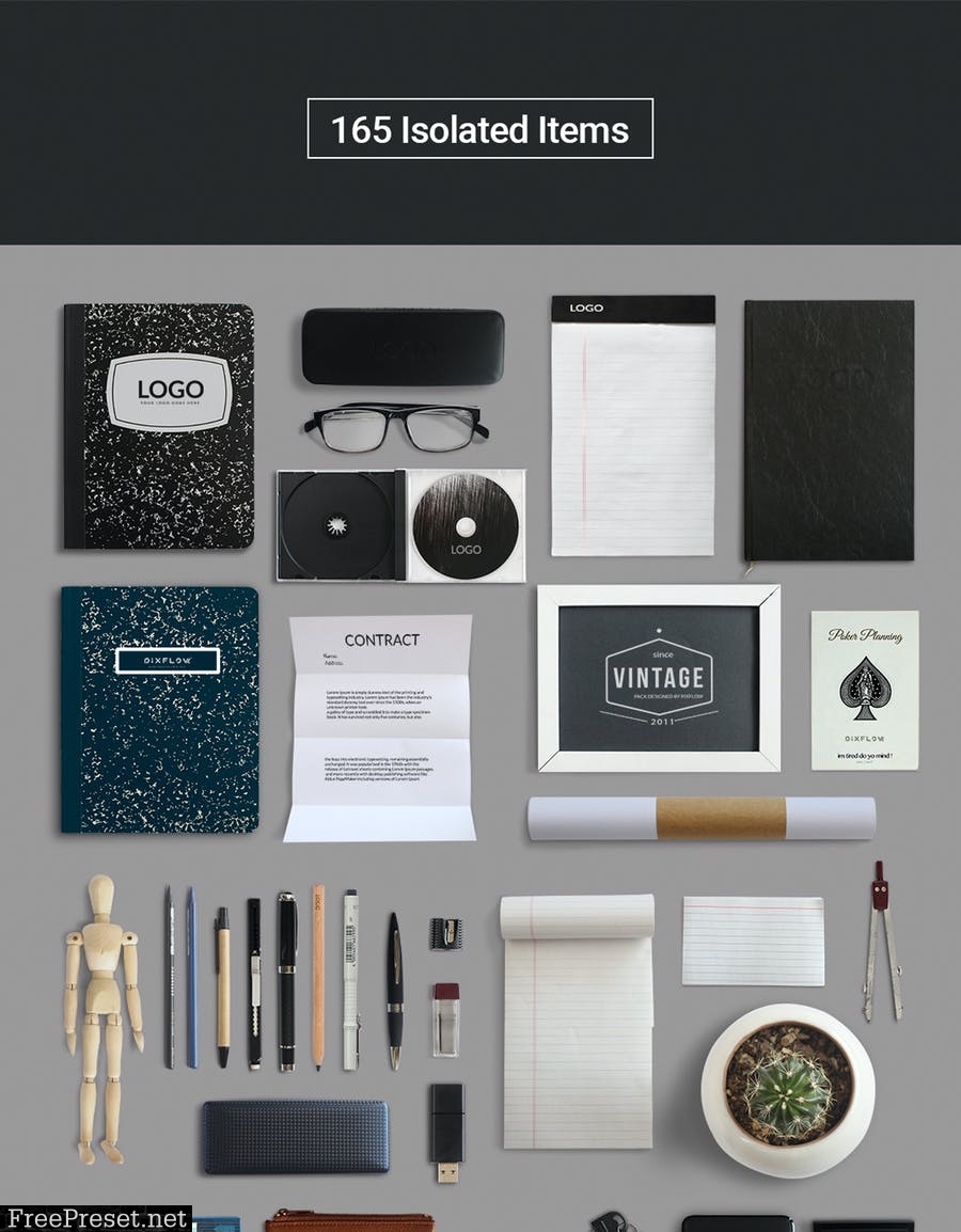 ArtBox - Artistic Mockup Kit WES43D