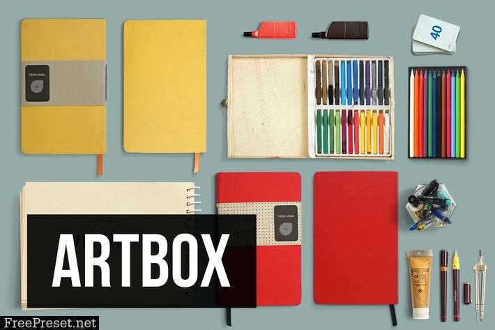 ArtBox - Artistic Mockup Kit WES43D