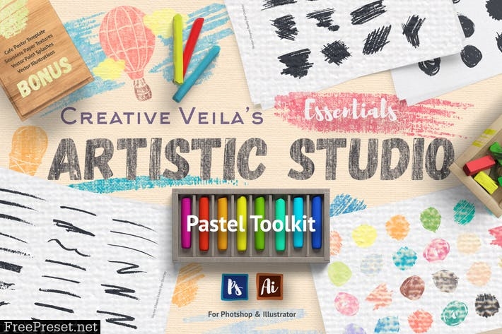 Artistic Studio: Pastel Toolkit UVDFGG