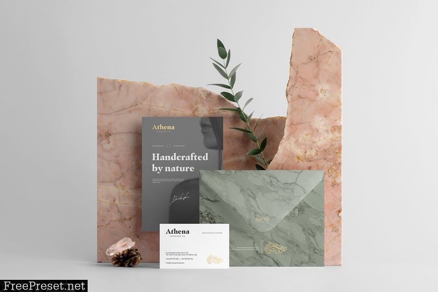 Athena Branding Mockup