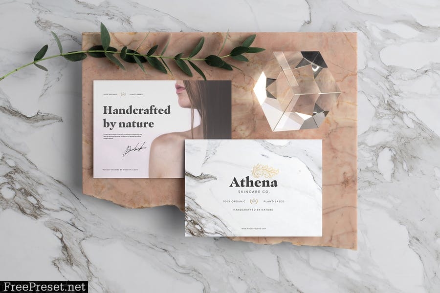 Athena Branding Mockup