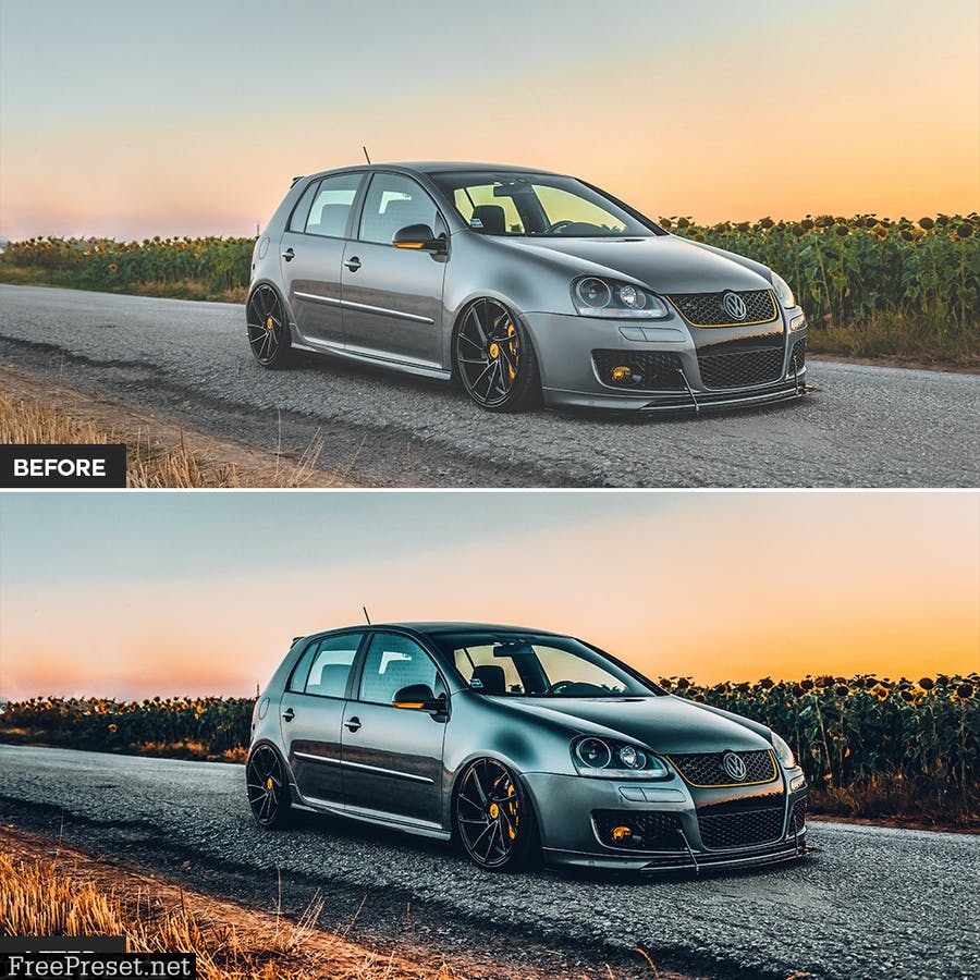 Automotive Photoshop Actions