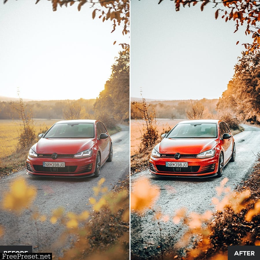 Automotive Photoshop Actions