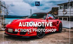 Automotive Photoshop Actions
