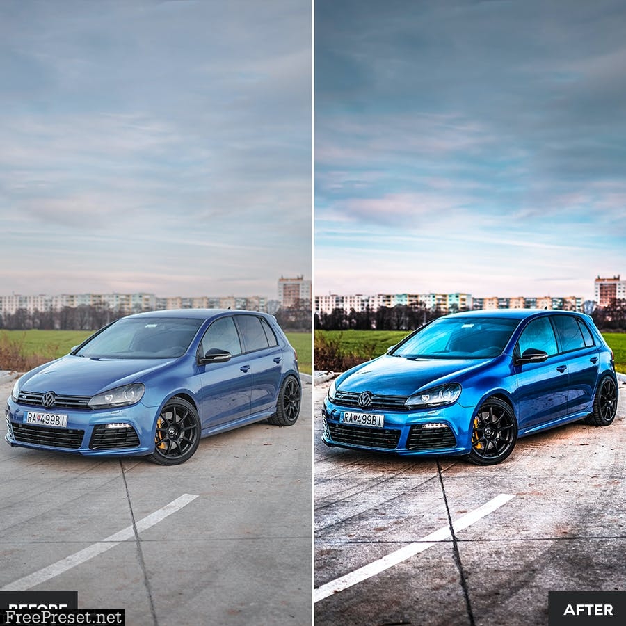 Automotive Photoshop Actions