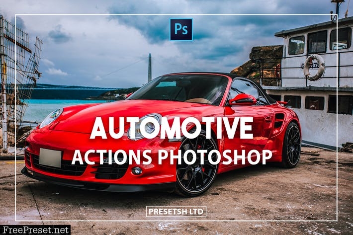 Automotive Photoshop Actions