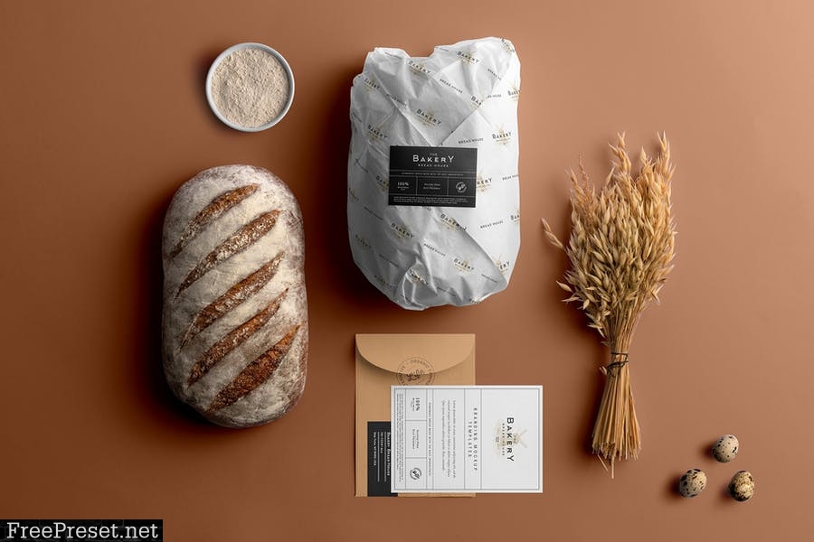 Bakery Branding Mockups Vol. 2