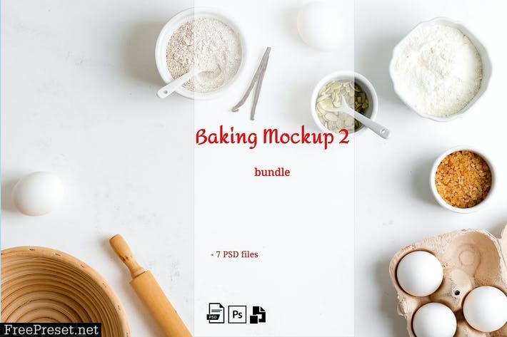 Baking Mockup Set 2