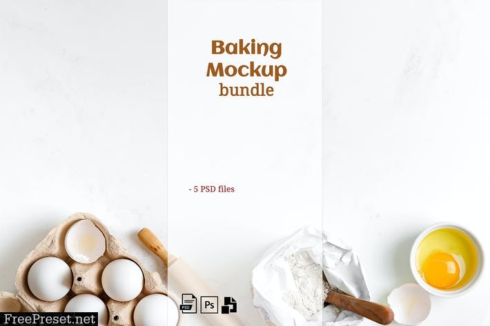 Baking Mockup Set