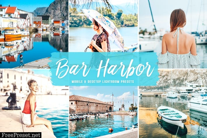 Bar Harbor Mobile & Desktop Lightroom Presets