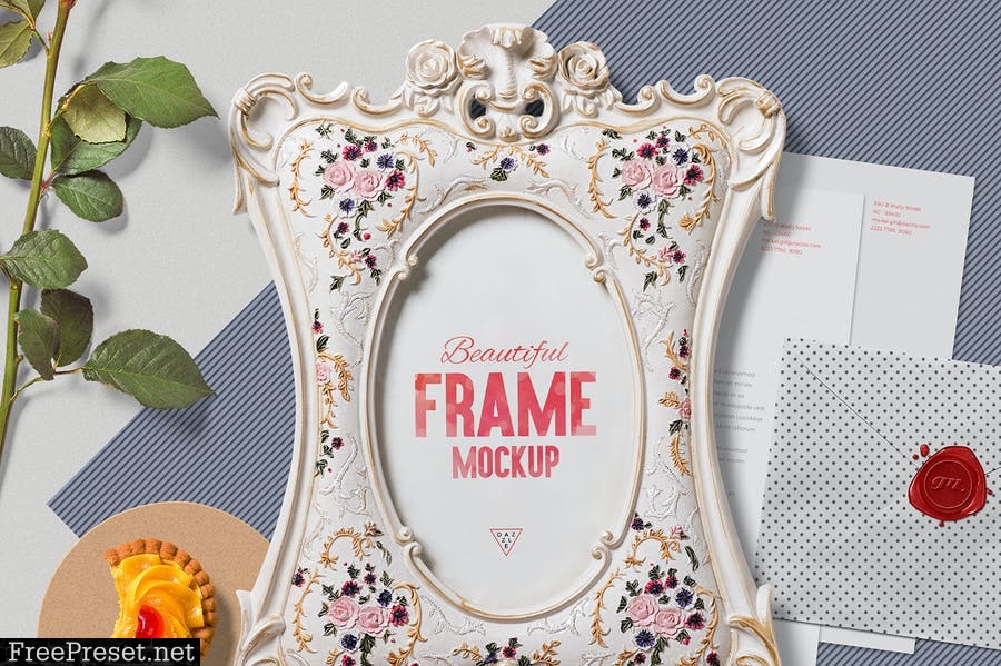 Beautiful Photo Frame Mockups Scenes JDHPDJ