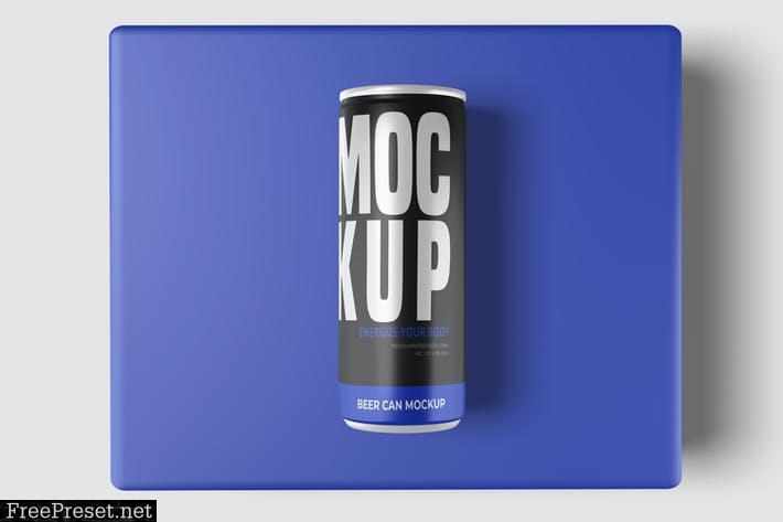 Beer Can Mockup V2 V3MT6YZ