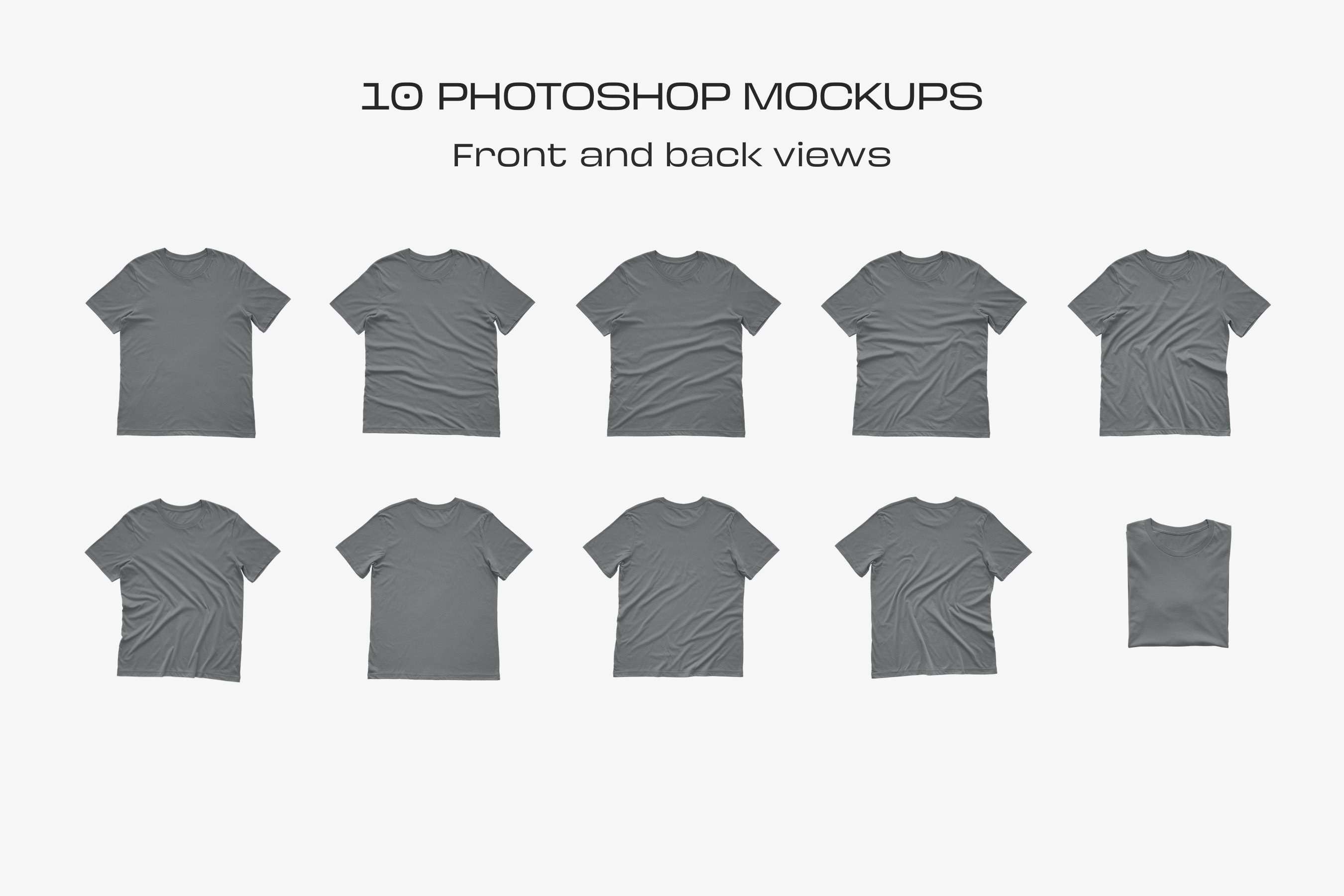 Bella 3650 Short Sleeve Tee Mockups 5959462