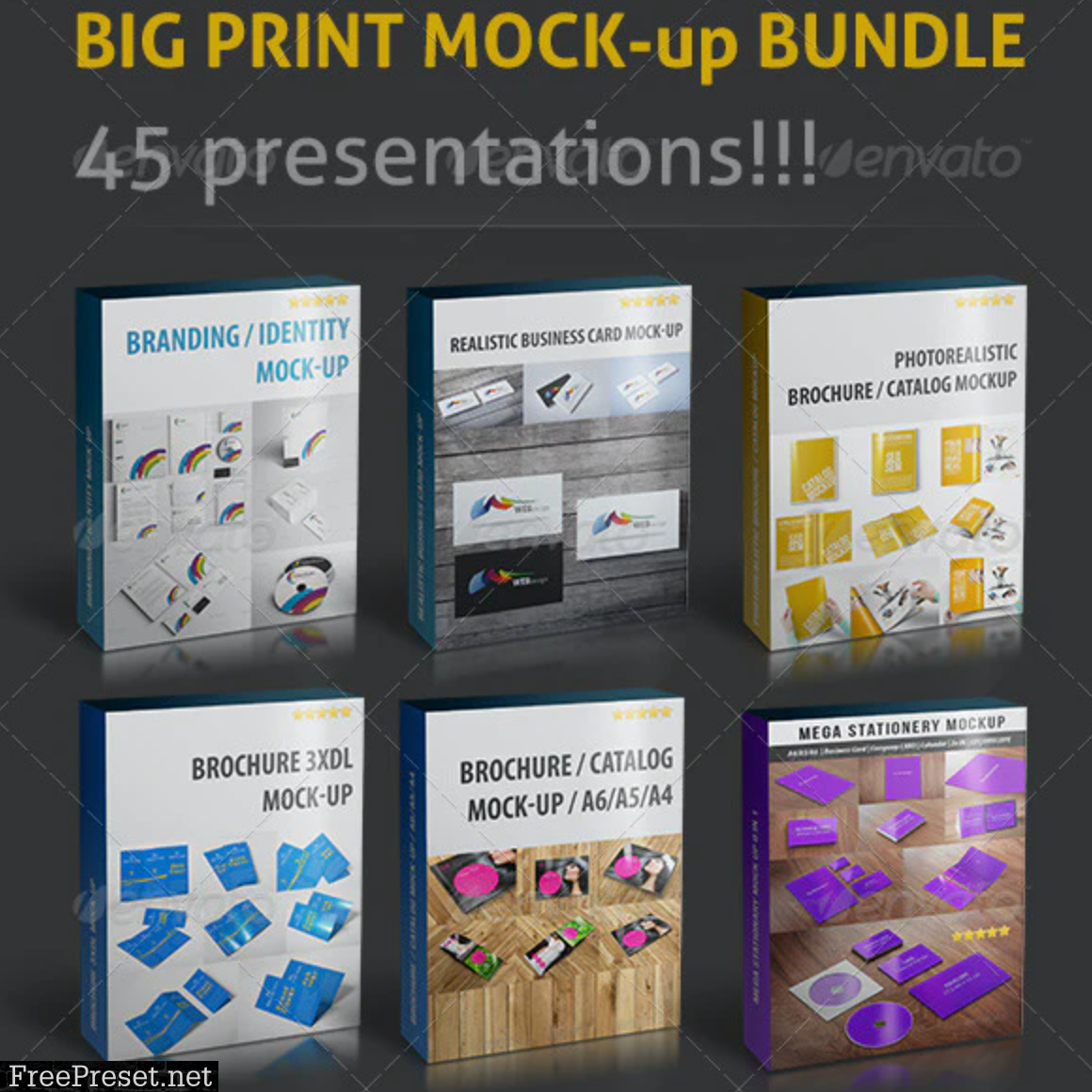 Big Print Mock-up Bundle - 4595621