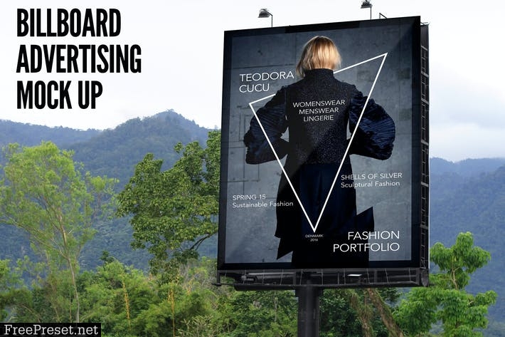 Billboard Advertising Mock Up