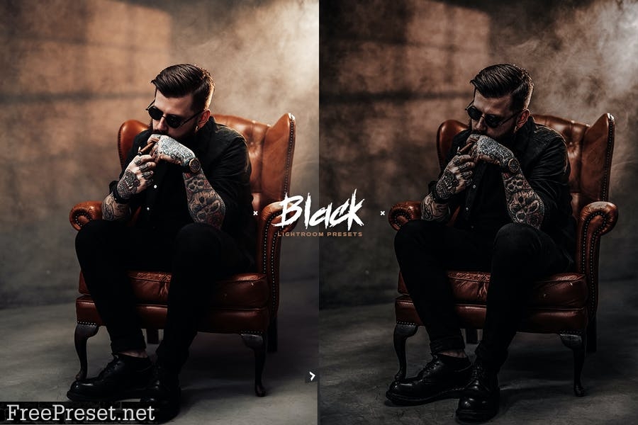 Black Lightroom Presets