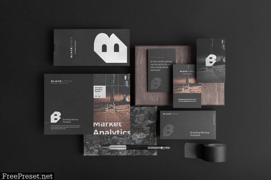 Blackstone Branding Mockup Vol. 1