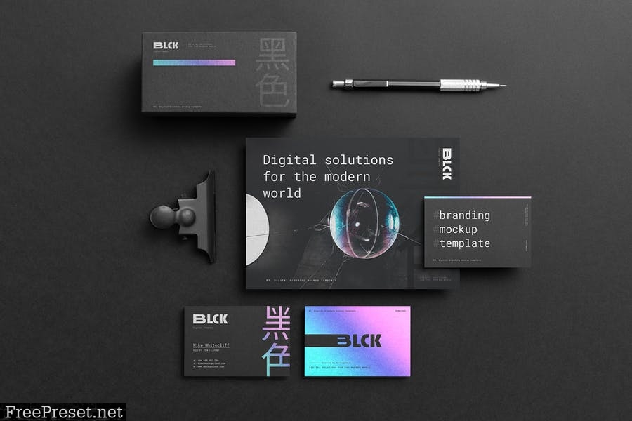 Blck Branding Mockup Kit