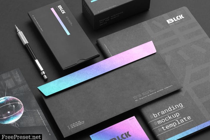 Blck Branding Mockup Kit