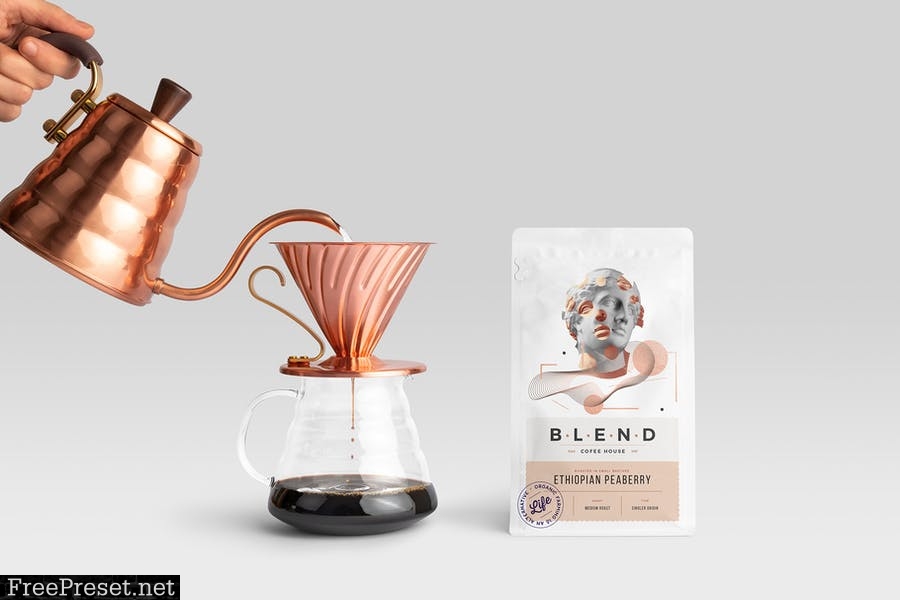 Blend - Coffeehouse Branding Mockup Vol. 1