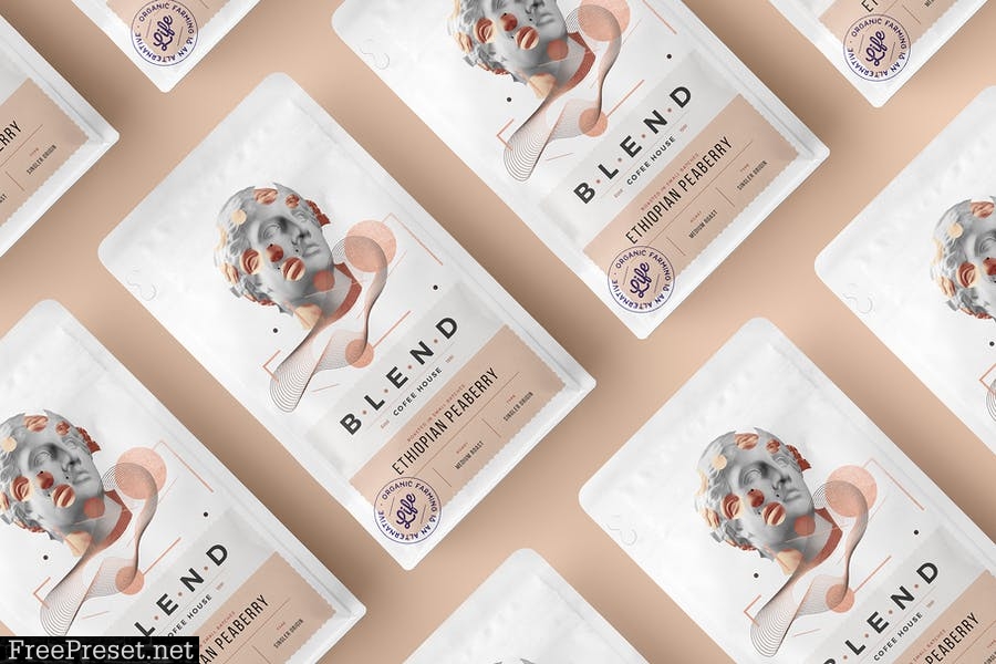 Blend - Coffeehouse Branding Mockup Vol. 2