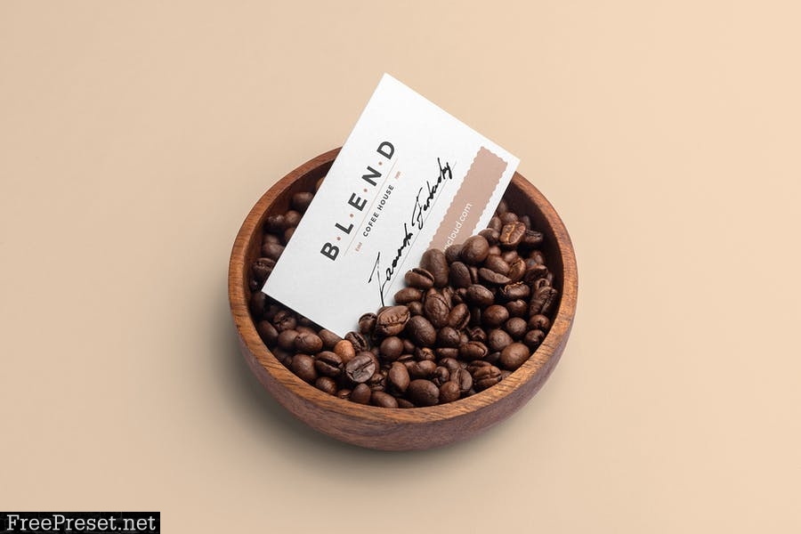 Blend - Coffeehouse Branding Mockup Vol. 3