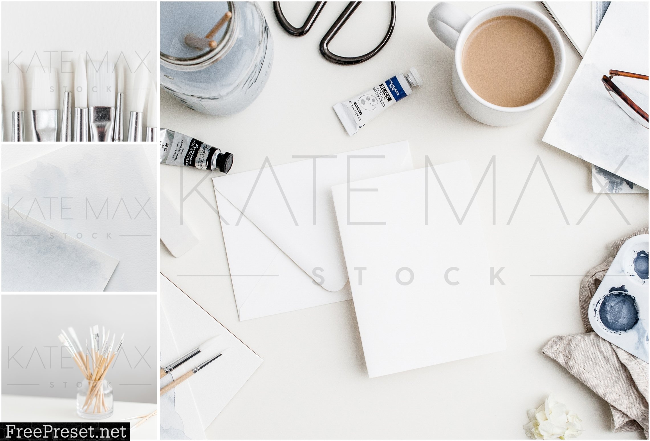 Blue Watercolors Stock Photo Bundle 2323251