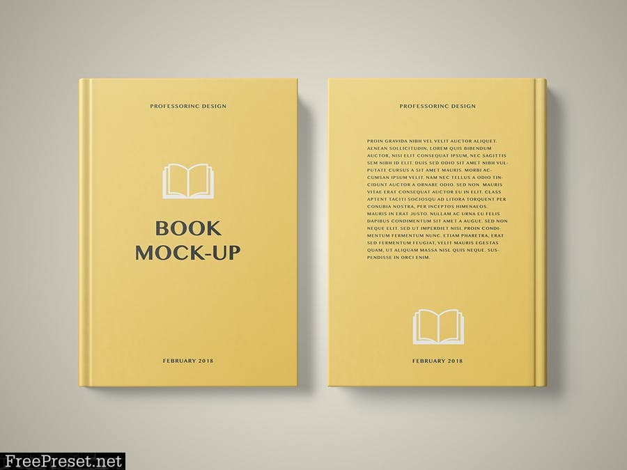 Book Mockup - Set 3