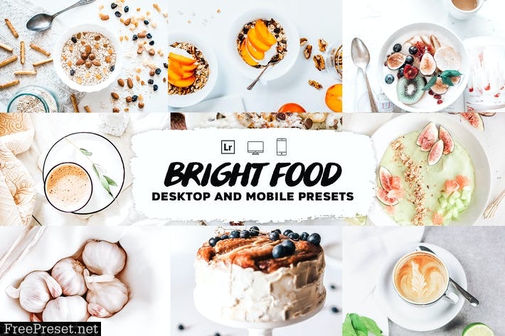 Bright Food Lightroom Presets