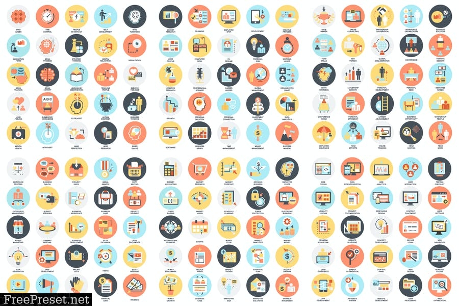 Bundle Flat Icons MB6WL2