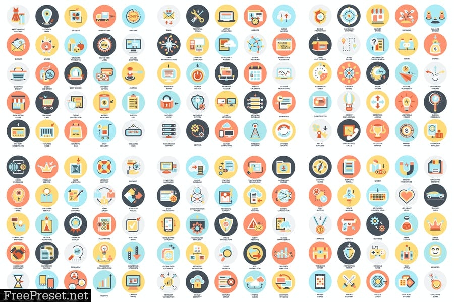 Bundle Flat Icons MB6WL2