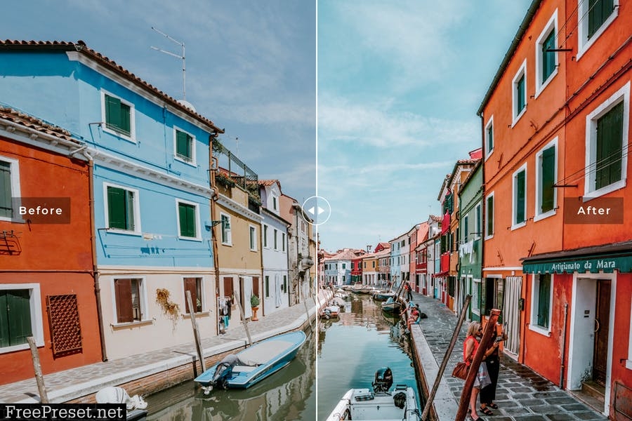 Burano Mobile & Desktop Lightroom Presets